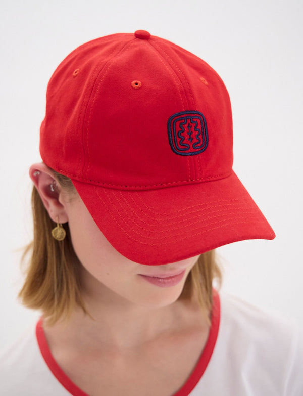 Ines De La Fressange Casquette Lennie Rouge