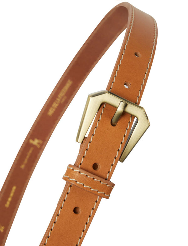Ines De La Fressange Ceinture Augustine Camel