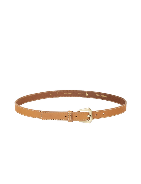 ines de la fressange Ceinture Augustine camel