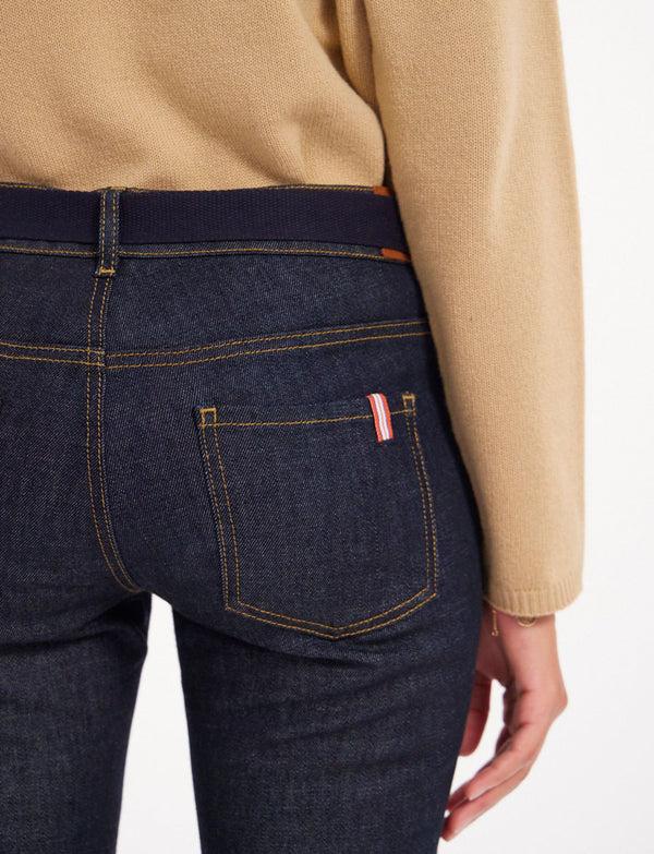 Ines De La Fressange Ceinture Eulalie Bleu Marine