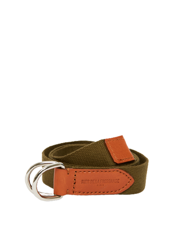 Ines De La Fressange Ceinture Eulalie Kaki