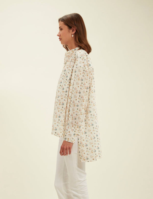 Ines De La Fressange Chemise Adamo à Fleurs