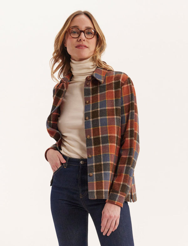 Ines De La Fressange Chemise Cassia à Carreaux