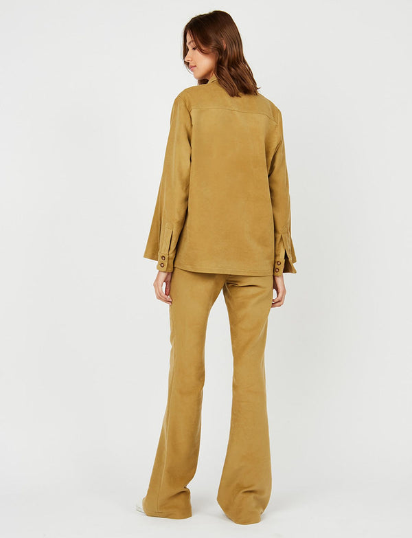 Ines De La Fressange Chemise Cassia Kaki