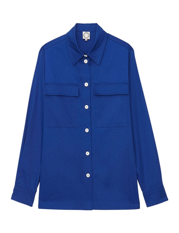 ines de la fressange Chemise Chandler bleue