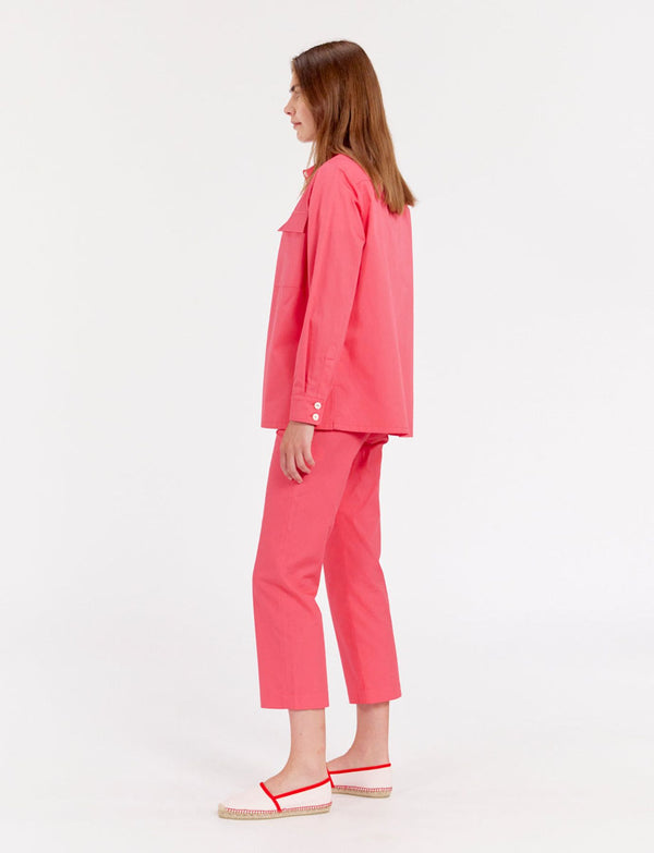 Ines De La Fressange Chemise Chandler Rose