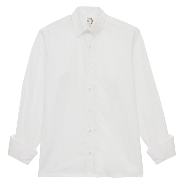 ines de la fressange Chemise en coton Nova blanche