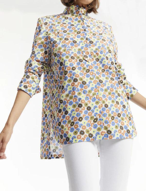 Ines De La Fressange Chemise Eugène à Fleurs