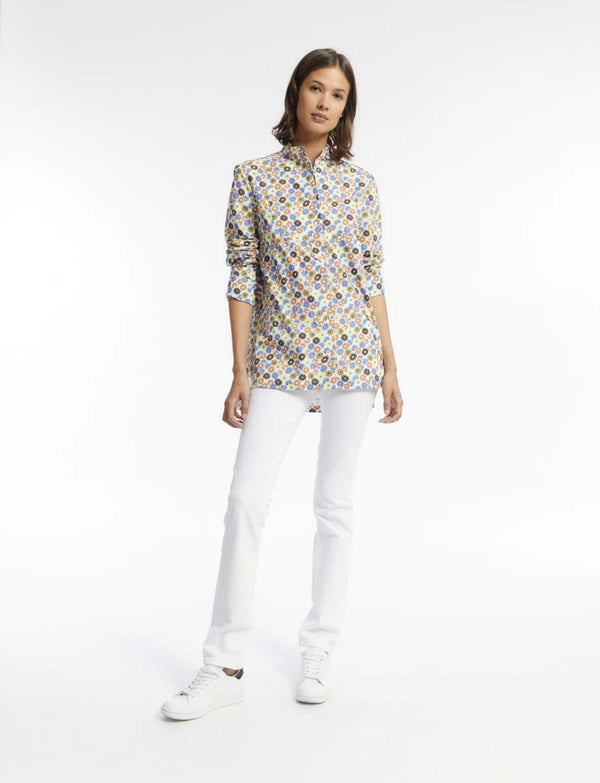 Ines De La Fressange Chemise Eugène à Fleurs