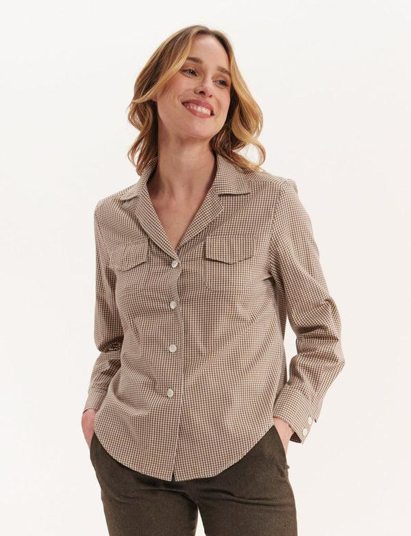 Ines De La Fressange Chemise Evana à Carreaux