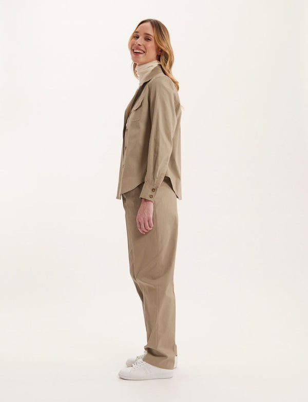 Ines De La Fressange Chemise Evana Beige