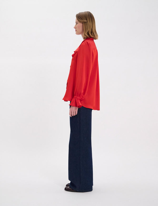 Ines De La Fressange Chemise Fanfan Rouge