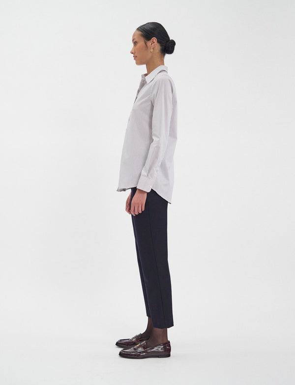 Ines De La Fressange Chemise Martin Rayée