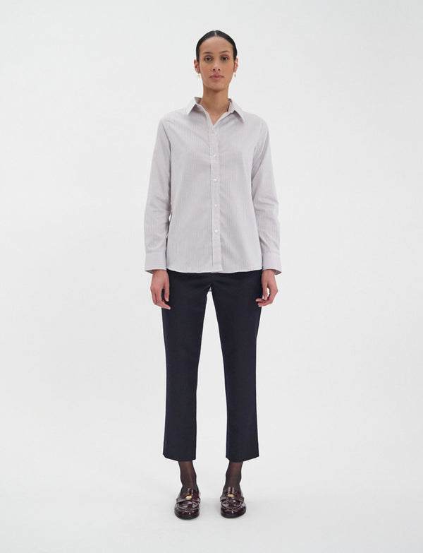 Ines De La Fressange Chemise Martin Rayée