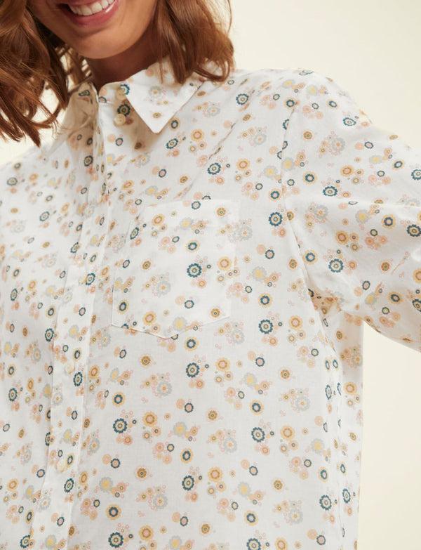 Ines De La Fressange Chemise Maureen à Fleurs