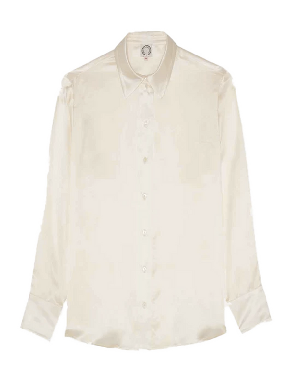 ines de la fressange Chemise Maureen écrue en soie