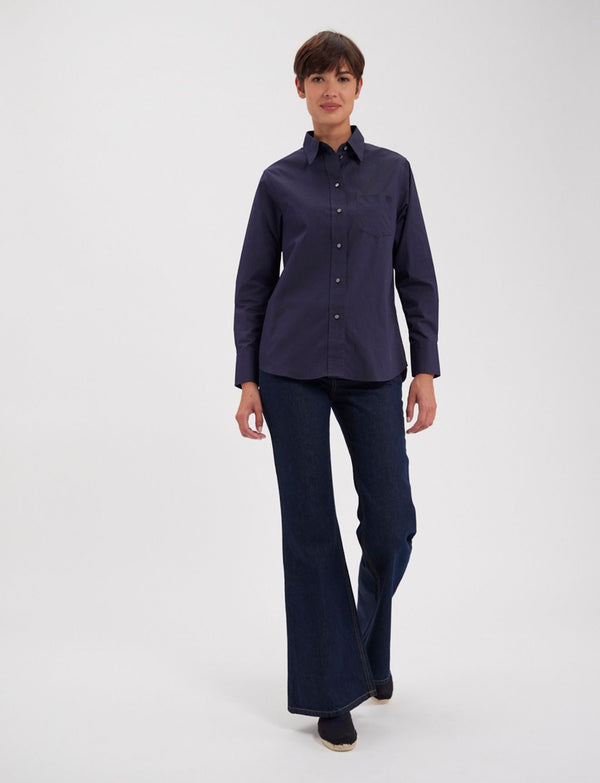 Ines De La Fressange Chemise Maureen Navy