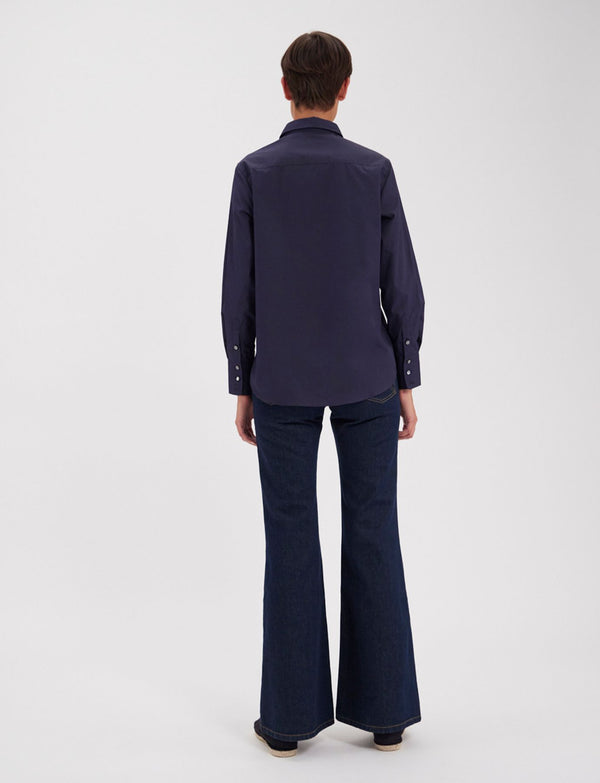 Ines De La Fressange Chemise Maureen Navy