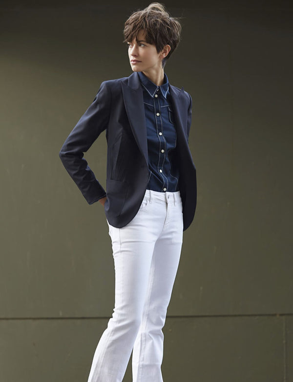 Ines De La Fressange Chemise Myrna Bleu Marine