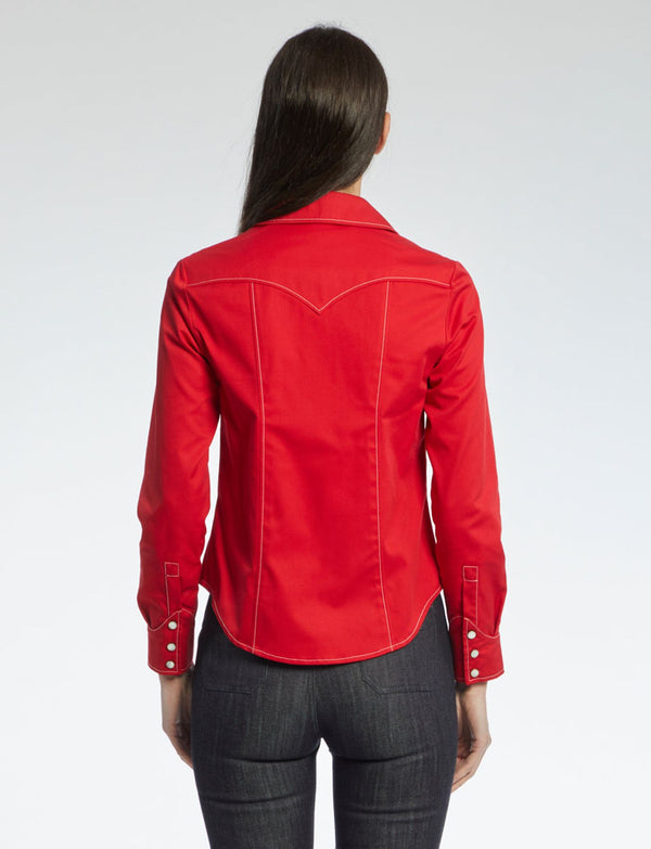 Ines De La Fressange Chemise Myrna Rouge