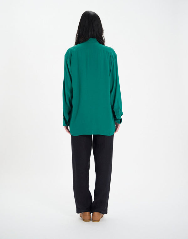 Ines De La Fressange Chemise Ortiz Verte