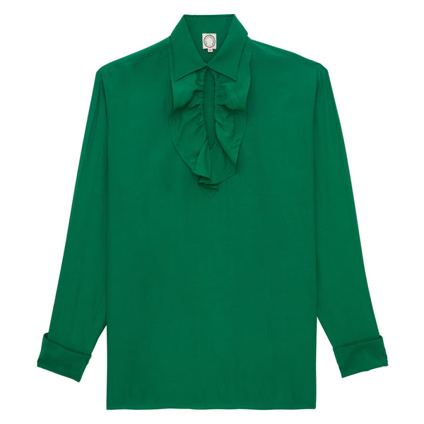 ines de la fressange Chemise Ortiz verte