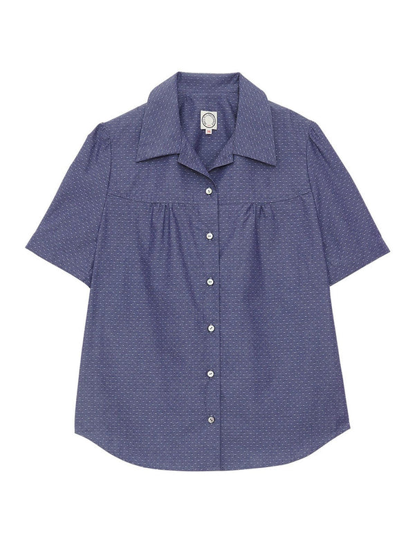 ines de la fressange Chemisier Constance bleu