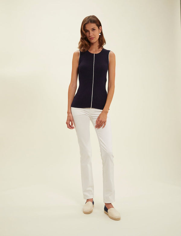 Ines De La Fressange Débardeur Léonie Marine