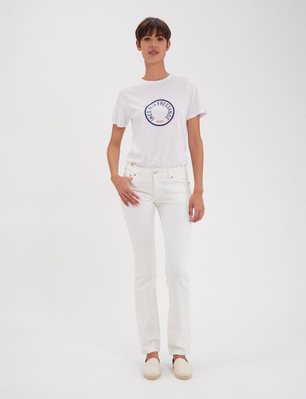 Ines De La Fressange Denim Anemone Blanc