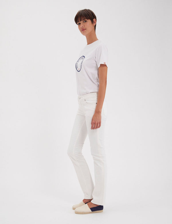Ines De La Fressange Denim Anemone Blanc