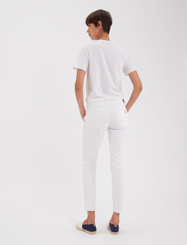Ines De La Fressange Denim Bamboo Blanc