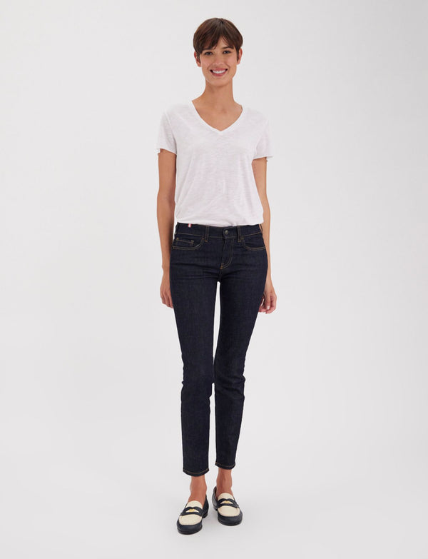 Ines De La Fressange Denim Bamboo Bleu Marine