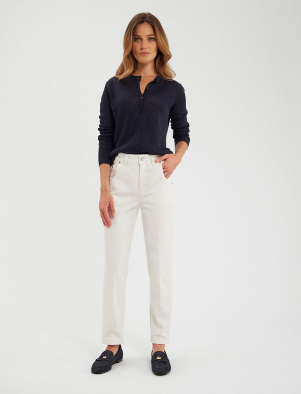 Ines De La Fressange Denim Luna Blanc