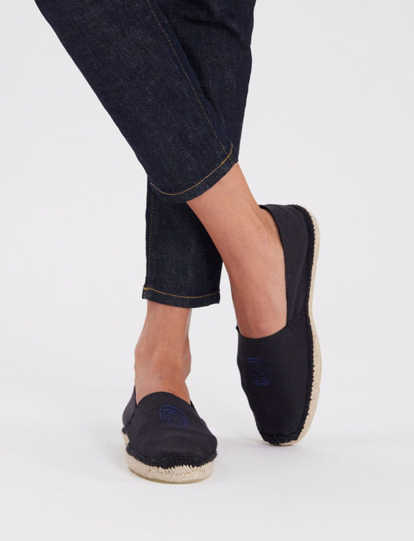 Ines De La Fressange Espadrille Francine Noir