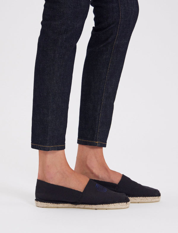 Ines De La Fressange Espadrille Francine Noir