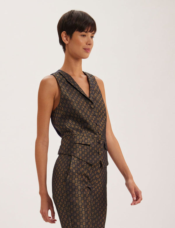 Ines De La Fressange Gilet Robinson