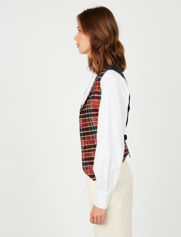Ines De La Fressange Gilet Robinson Taffetas