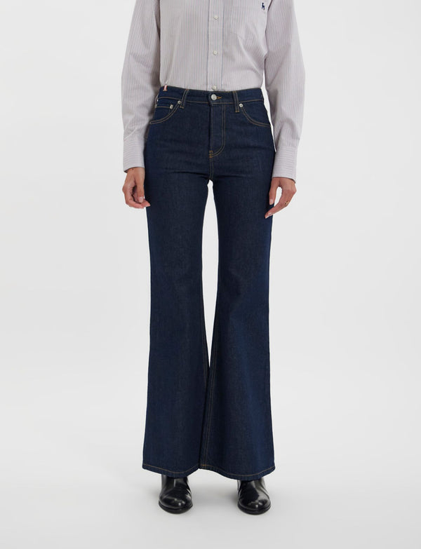 Ines De La Fressange Jean Jane Coupe Flare