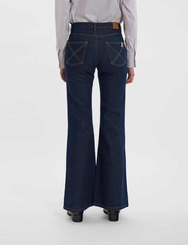 Ines De La Fressange Jean Jane Coupe Flare