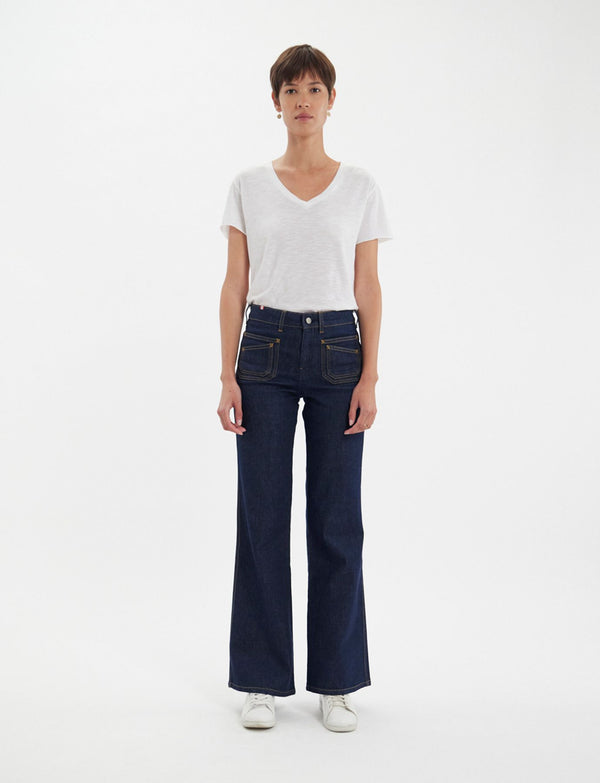 Ines De La Fressange Jean Rick Denim Navy