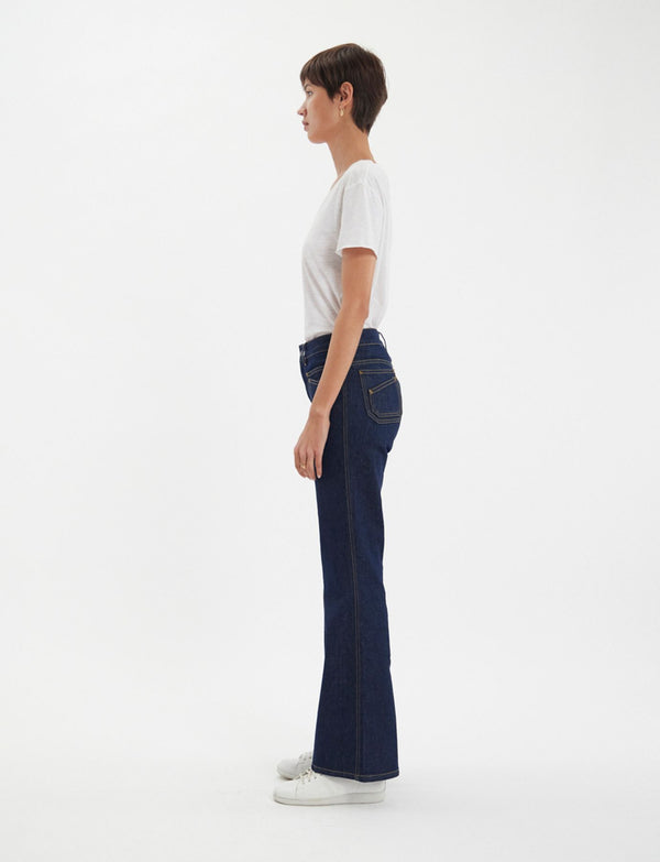 Ines De La Fressange Jean Rick Denim Navy