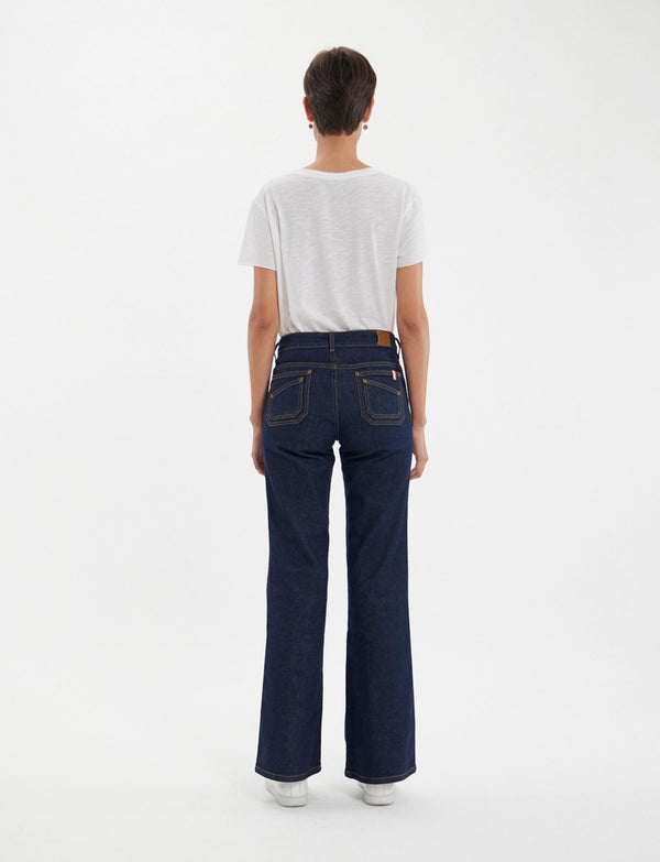 Ines De La Fressange Jean Rick Denim Navy