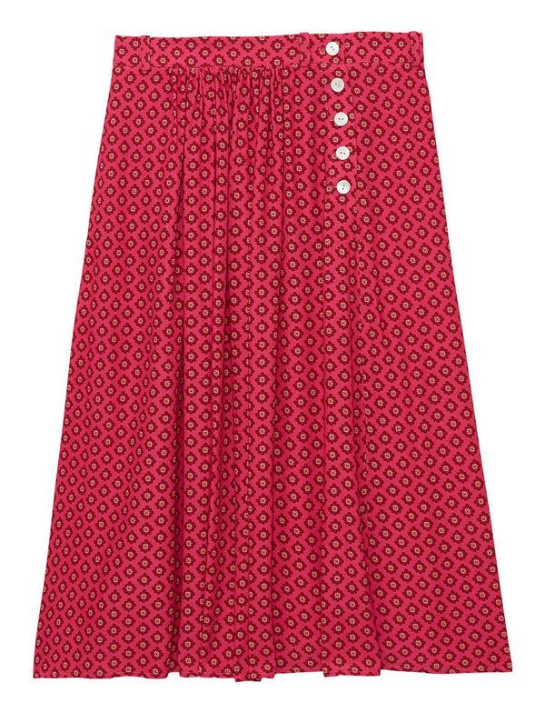 ines de la fressange Jupe Alix rose