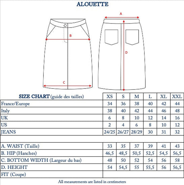 Ines De La Fressange Jupe Alouette écru Lin
