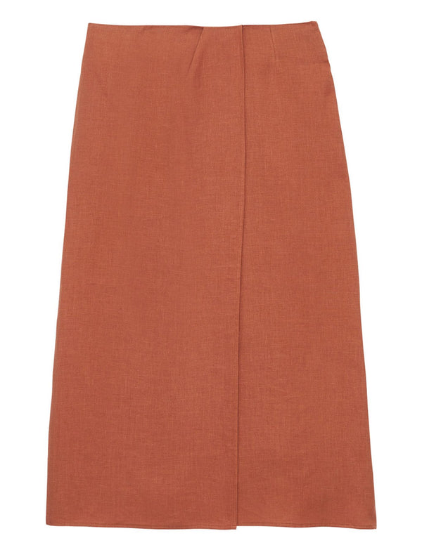 ines de la fressange Jupe Aurélie en lin