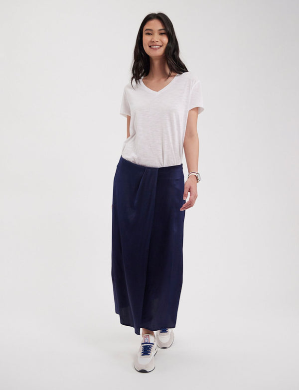 Ines De La Fressange Jupe Aurélie Navy