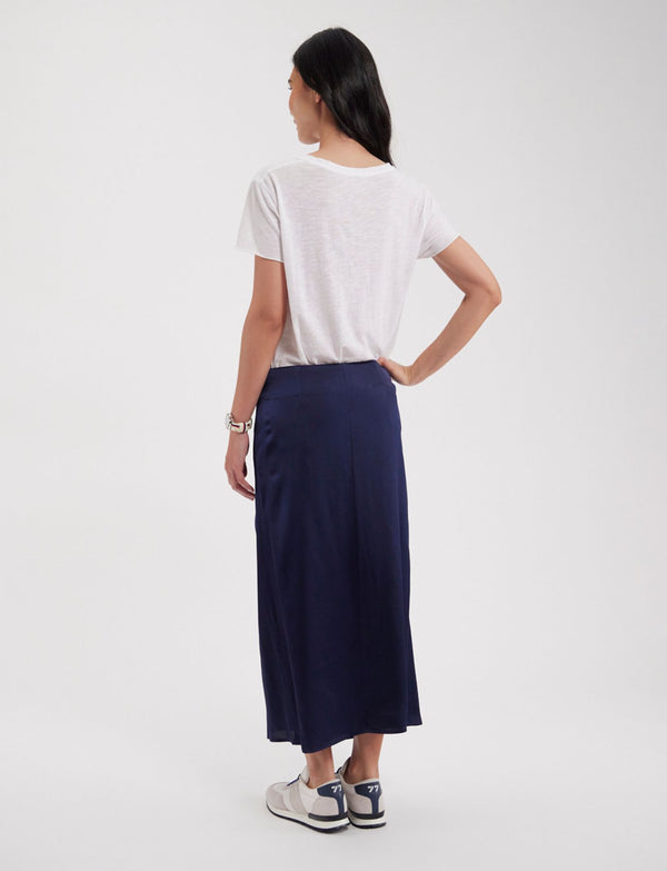 Ines De La Fressange Jupe Aurélie Navy