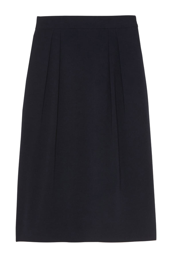 ines de la fressange Jupe céleste bleu marine