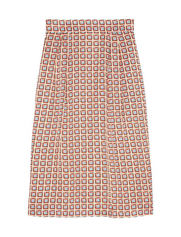 ines de la fressange Jupe Celeste imprimé Brest