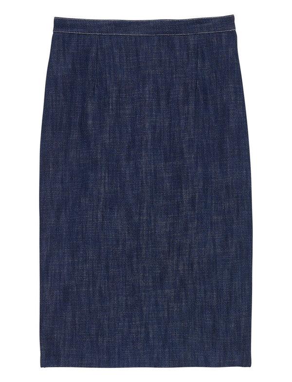 ines de la fressange Jupe Gabriela couleur Jean